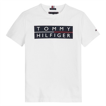 Tommy Hilfiger Tee Logo 6675 White